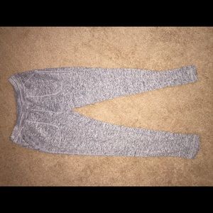 Grey joggers